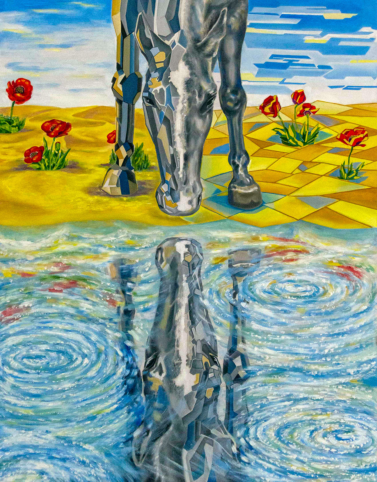 Главный герой выставки – ахалтекинский конь